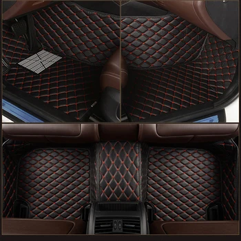 Odos Custom automobilių grindų kilimėlis audi A3 sportback A1 A2 A3 A4 Sedanas A5 Quattro A7 Sportback Q2 Q3 Q5 Q7 kilimų priedai