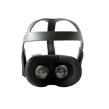 Odos Putų Kaukė Padengti Oculus Quest VR Akinius prakaitui Kvėpuojantis Flannelette Putų Bloknotu Kaukė Laikiklis Priedai