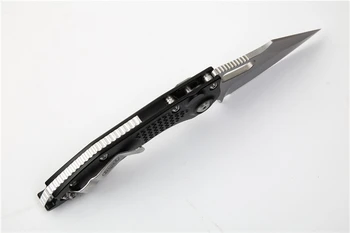 OEM Dygsnio Flipper lankstymo M390 ašmenys Aliuminio rankena lauko taktinių kempingas medžioti EDC įrankis Naudingumas vakarienė virtuvės peilis