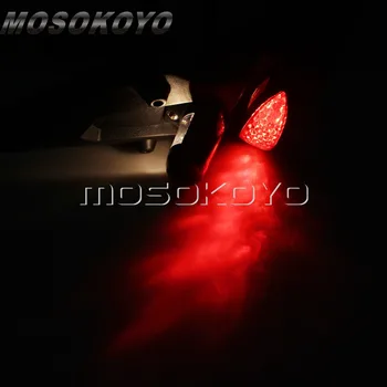 Off Road Enduro MX Takas Motokroso LED galiniai Žibintai Sparnas Galinis Stabdžių Stabdymo Žibintas Honda Kawasaki Yamaha Suzuki