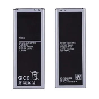 OHD Originalus, Didelės Talpos Baterija EB-BN916BBC Samsung GALAXY NOTE4 N9100 N9108V N9109V N9106W 4 PASTABA su NFC 3000mAh