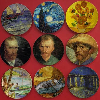 Olandijoje Žymaus Dailininko Vincent Willem Van Gogh Tapybos Sienos Kabo Dekoratyvinės Plokštės Impresionizmo Stiliaus Namų Dekoro