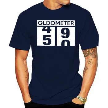 Oldometer 49 50 50-ojo Gimtadienio Dovana Vintage marškinėliai