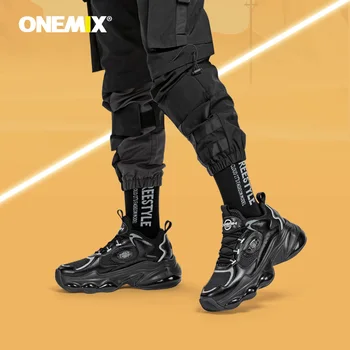 ONEMIX 2020 Naują Atvykimo Moteris Bėgimo Bateliai Aukštis Didėja Sportbačiai Kvėpuojantis Moterų Platforma, Schuhe Gatvės Sportiniai Bateliai