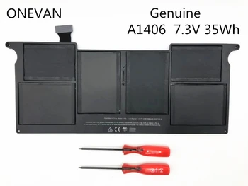 ONEVAN 7.3 V 35Wh A1406 A1495 Nešiojamas Baterija APPLE Macbook Air 11