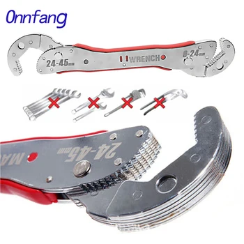 Onnfang reguliuojamas magija raktu Multi-funkcija raktas įrankis Universalus raktas namų Rankinių įrankių 9-45/32mm Neprivaloma