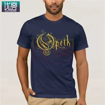 Opeth logotipą, Sunkiųjų Metalų T-Shirt Humoro Marškinėliai, Medvilnė Viršūnes Grafinis Viršūnės Vasarą Tees Medvilnės Marškinėliai Medvilniniai Marškinėliai Metu