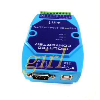 Optinis atskirai, USB į rs-485 422 232 sąsaja pramoninės klasės apsaugos nuo žaibo USB į serial konverteris CH340/FT232
