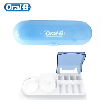 Oral-B Elektrinis Tootbrush Dual Valyti Dantis Įkrovimo Suaugusiųjų Dantų Šepetėlį, Dantų Šepetėlis Laikiklis Su Kelionės Langelį