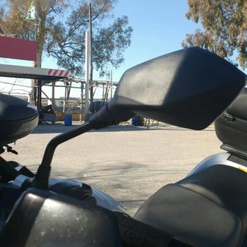 Originalaus Motociklo Veidrodžiai montavimo rinkinys su vandeniui nelaidus dangtelis Ducati Monster 796 Bmw R 1200 Rt Dakaro Cfmoto 650Nk