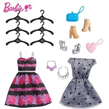 Originalias Barbie Prekės Svajonė Spinta Nustatyti Ultimate Spinta Lėlės Gražus Sijonas Priedai Dress up Kids Žaislų Gimtadienio Dovana DPP72