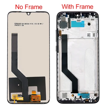 Originalios 10 Touch LCD Xiaomi Redmi 7 Pastaba LCD Su Rėmu Redmi 7 Pastaba Pro IPS Ekranas Jutiklinis Ekranas skaitmeninis keitiklis Asamblėja