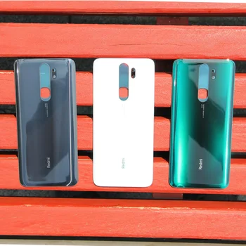 Originalo Stiklo Baterija Galiniai Atveju Xiaomi Redmi Note8 Pro Pastaba 8 Pro Galinį Dangtelį Telefono Baterija Backshell Galinį Dangtelį