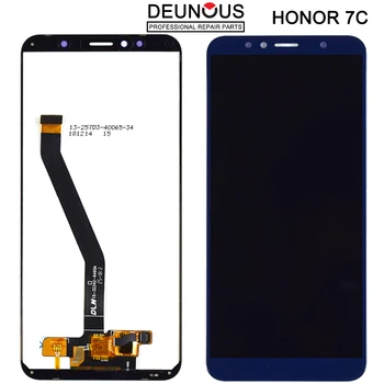 Originalus 5.7 colių Huawei Honor 7C aum-L41 Aum-L41 LCD Ekranas Jutiklinis Ekranas skaitmeninis keitiklis Asamblėjos Huawei ATU LX1 / L21+Rėmelį