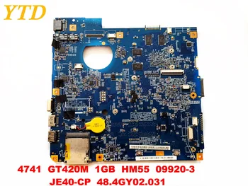 Originalus ACER 4741 4741G nešiojamas plokštė 4741 GT420M 1GB HM55 09920-3 JE40-CP 48.4GY02.031 išbandyti gera nemokamas pristatymas