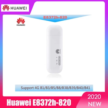 Originalus, Atrakinta Huawei E8372h-820 4G LTE USB Wingle WiFi Mobilusis Modemas