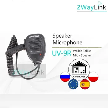 Originalus BAOFENG Mikrofonas Garsiakalbis UV-9R/UV 9R/BF-A58/BF-9700 Suderinama su UV-5R WP/UV-5S/UV-XR/GT-3WP/UV-9R Plius Radijas