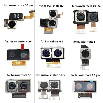 Originalus Didelis Atgal Galinio Vaizdo Kamera Flex Kabelis Huawei Mate 8 9 10 20 Pro Lite Plius Pagrindinius Atgal Fotoaparato Juostelė Flex Atsarginės Dalys