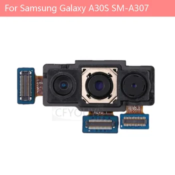 Originalus Didelis Pagrindinis Atgal Galinio vaizdo Kamera, Modulio Pakeitimo Dalis, Skirta Samsung Galaxy A30S SM-A307