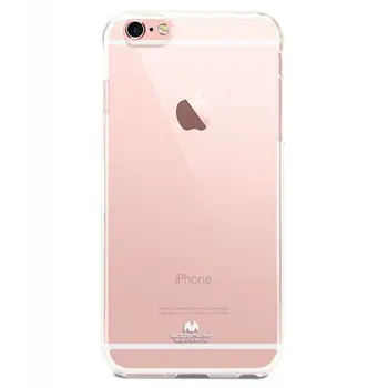 Originalus Gyvsidabrio Goospery Minkštas Plonas Crystal Clear Skaidrios Želė Case For iPhone 5 5S SE 6 7 8 plus X XS XR 11 PRO MAX