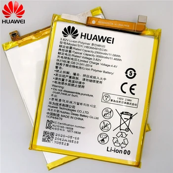 Originalus HB366481ECW Baterija Huawei Honor 8 FRD-L19 FRD-L10 FRD-L09 FRD-AL00 FRD L19 L10 L09 AL00 P Smart PAV-LX1 PAV-LA1