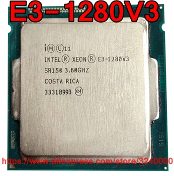 Originalus Intel PROCESORIAUS Xeon E3-1280V3 Processor 3.60 GHz, 8M 82W Quad-Core E3 1280V3 LGA1150 nemokamas pristatymas E3-1280 V3 E3 1280 V3
