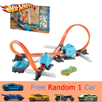 Originalus Karšto Ratų 4 1 Stiliaus Sekti Vaikams, Žaislas Track Builder Vairo Stiprintuvas Rinkinys mor kos de brinquedo DGD30 Gera Dovana berniukas