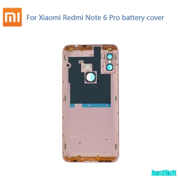 Originalus Korpusas Atveju Xiaomi Redmi 6 Pastaba Pro Baterijos, Galinio Dangtelio atsarginės Dalys Atveju Redmi Note6 pro