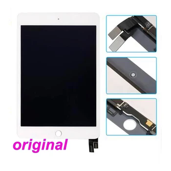 Originalus Lcd, iPad 4 LCD Mini4 A1538 A1550 LCD Ekranas Jutiklinis Ekranas skaitmeninis keitiklis skydų Surinkimo Pakeitimo Dalis