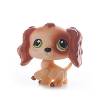 Originalus Little Pet Shop LPS Katė Cocker Spanielis, Šuo Aukštos Kokybės Lėlės Rinkti Veiksmų Skaičiai Modelio Žaislai Mergina Vaikų Dovanų