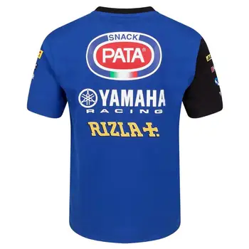 Originalus marškinėliai paddock pitline teamwear motociklų lenktynių komanda Yamaha Pata WSBK