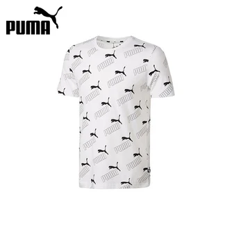 Originalus Naujas Atvykimo PUMA PADIDINO AOP Tee vyriški marškinėliai trumpomis rankovėmis Sportinę aprangą
