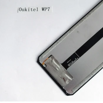 Originalus Oukitel WP7 LCD Ekranas ir Touch Ekranas skaitmeninis keitiklis Asamblėjos Pakeitimas +Įrankiai+Klijai 6.53