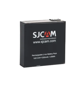 Originalus SJCAM SJ8 Baterija 1200mAh Li-ion Baterija SJCAM SJ8 Serijos Veiksmo Kameros