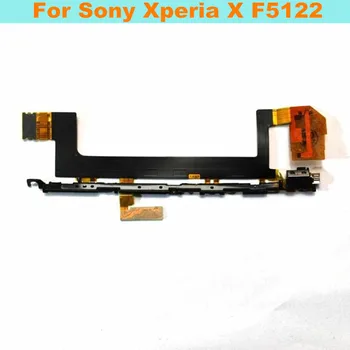 Originalus Sony Xperia X F5122 Galios ON/IŠJUNGIMO garso Mygtuką Perjungti Vibratorius kameros klavišą Flex kabelis Pakeitimo paruošti dalys