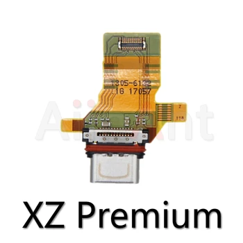 Originalus USB Įkrovimo lizdas Įkroviklio Jungtį Sony Xperia XZ XZs XZ1 XZ2 XZ3 1 2 3 Kompaktiškas Premium Dokas Flex Kabelis