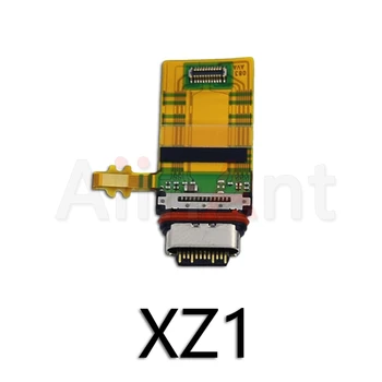Originalus USB Įkrovimo lizdas Įkroviklio Jungtį Sony Xperia XZ XZs XZ1 XZ2 XZ3 1 2 3 Kompaktiškas Premium Dokas Flex Kabelis