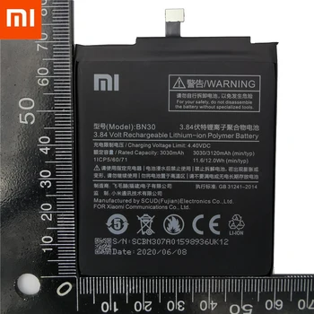 Originalus Xiao Mi Telefono Baterija Redmi 4A Hongmi 4A 3120mAh BN30 Aukštos Kokybės Su nemokamais Įrankiais