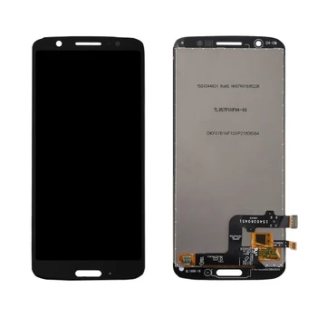 ORIGINALĄ Motorola Moto 1S G6 LCD Jutiklinis Ekranas skaitmeninis keitiklis Asamblėjos MOTO G6 Ekranas su Rėmo Pakeitimo XT1925 Ekranas