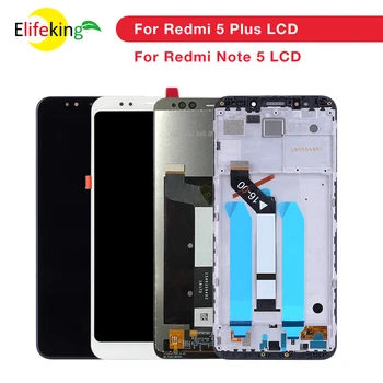 Originalą Xiaomi Redmi 5 Plius LCD Ekranas Su Rėmelis 10 