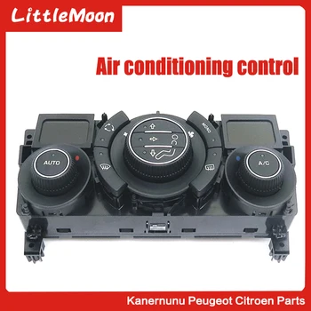 Originalūs oro kondicionavimo sistema skydelis Oro kondicionierius jungiklis Temperatūros reguliavimo jungiklį 6452S2 už Peugeot 308 RCZ 408