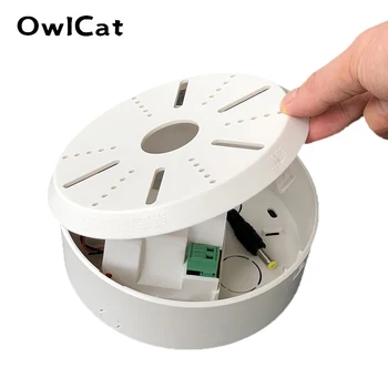 OwlCat CCTV Vaizdo Stebėjimo Dome Kameros Lubų Laikiklis su DC12V2A Maitinimo adapteris