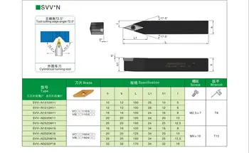 OYYU SVVCN SVVCN1212 SVVCN1212H11 Tekinimo Įrankio Laikiklis Tekinimo Įrankio Laikiklis Nuobodu Baras Karbido Įdėklai VCMT110304 CNC Tekinimo Įrankiai