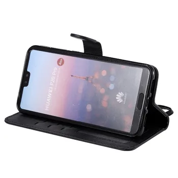 P20 Nuimamas 2 in 1 Series Flip Case For Huawei P20 Pro Kortelių Lizdai Apsaugos Telefono Dangtelį Atramą Funda Už 