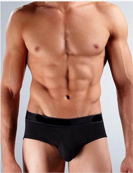 Pakuotėje 3 VNT (3 mišrios spalvos ) vyrų bierfs underwears vyrų dienos trumpikės vyrams aukštos kokybės medvilnės trumpos kelnės