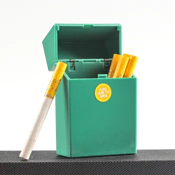 Pakuotėje 4 Sunku dėžę Pilną Paketą, Cigarečių Dėžutės Atveju (King Size) (Įvairių Spalvų) Cigarečių Savininko vyriškų Dalykėlių Rūkymo Reikmenys