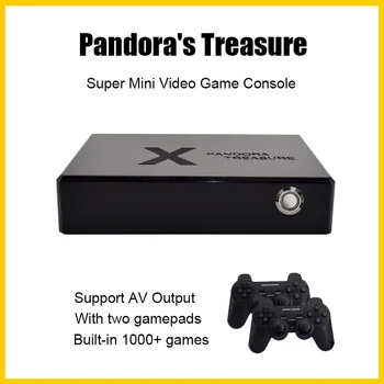 Pandora box 3D Mini Arcade Konsolė Vaizdo Žaidimas Mėnesienos Lobis Langelyje Retro Žaidimas PS1 3D Žaidimas Dėžutė įmontuota 1500 Klasikiniai Žaidimai