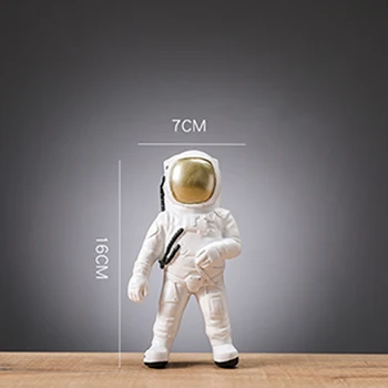 Paprasta Šiuolaikinės Astronautas Ornamentas-Studijų Amatų Apdailos Astronautas Mokslo Fction Modelis Astronautas Stereoskopinis Sci fi Modeliavimas