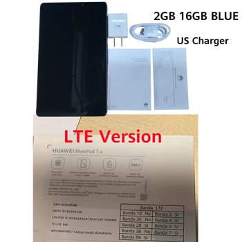 Pasaulinė Versija HUAWEI MatePad T8 2 GB 16GB/32GB LTE, WIFI Tablet PC 8.0 colių faceunlock 5100mAh Parama 