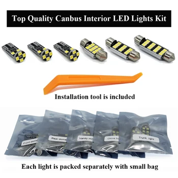 Patikimas Canbus LED Interjero Skaitymo Šviesos Rinkinys, Skirtas 